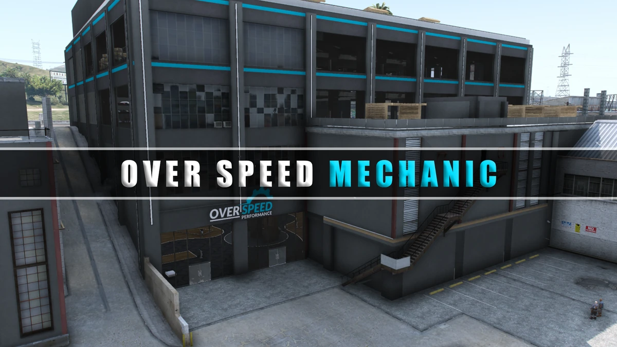 OVER SPEED MECHANIC – Fully Open Source | Premium FiveM Mechanic + Dealership Pack